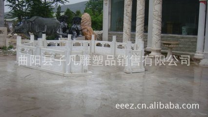 【曲陽石雕 浮雕式漢白玉欄板 橋欄桿 防護欄 石雕護欄SD132】價格,廠家,圖片,石膏、石料工藝品,曲陽縣子凡雕塑品銷售-