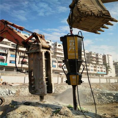 大型礦山開采石灰石裂石機(jī)石料場陜西渭南